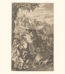 Slaget ved kanalen, 626-627 af Jan Luyken (possibly)