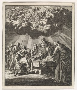 Tilbedelse af hyrderne af Jan Luyken
