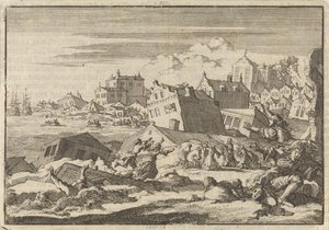 Jamaica jordskælv ødelægger byen Port Royal, 1692