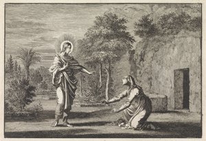 Kristus viser sig for Maria Magdalene af Jan Luyken
