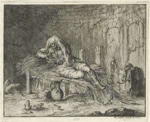 Georg Wanger i fængslet i Bressanone, 1591 af Jan Luyken