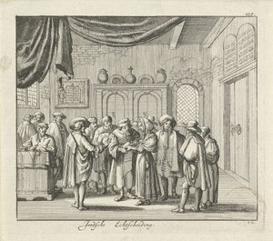 jødisk skilsmisse af Jan Luyken