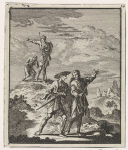 Pilgrimme i et bjerglandskab af Jan Luyken