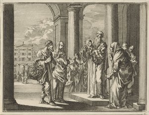 Fremstillingen af Kristus i templet af Jan Luyken