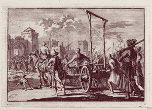 Stenka Razin før henrettelsen i Moskva, 1698
