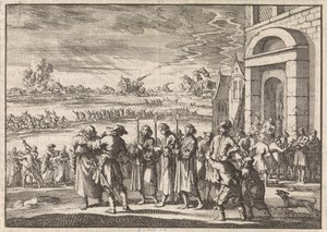Forfølgelse af protestanter i Frankrig, 1672 af Jan Luyken