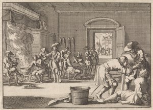 Forfølgelse af de reformerte i Frankrig, 1685 af Jan Luyken