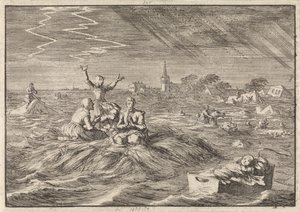 Oversvømmelse i Groningen, 1686 af Jan Luyken