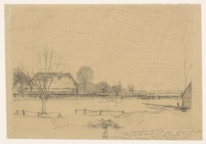 Vinterlandskab i Eerbeek af Jan Mankes