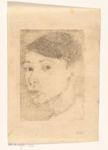 Selvportræt af Jan Mankes
