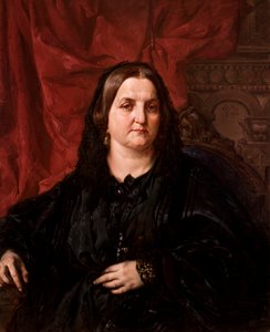 Portræt af Paulina Giebułtowska af Jan Matejko