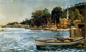 Udsigt over Bebek nær Konstantinopel, 1872. af Jan Alojzy Matejko