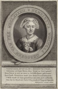 Portræt OP Henrietta von Bee af Jan Maurits Quinckhardt