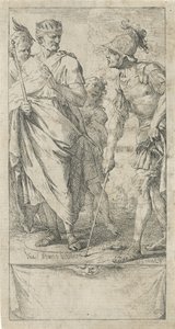 Popilius Laenas tegner en cirkel