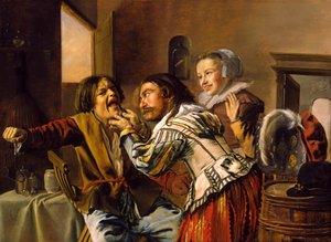 Tandlægen, 1629 (olie på vugget panel)