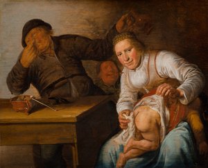 De fem sanser: lugt, 1637
