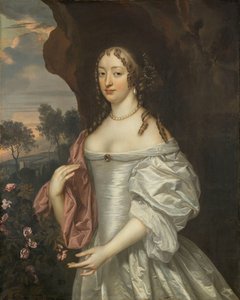 Portræt af Jacoba van Orliens, hustru til Jacob de Witte af Haamstede