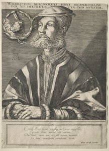 Portræt af Bernard Knipperdolling. af Jan Muller