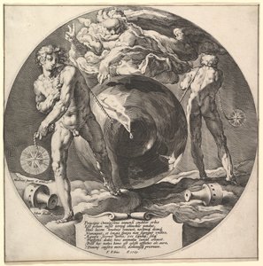 Titel: Skabelsen af verden, ca. 1592.