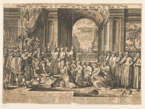 Skildring af den elendige stat Holland, under hertugen af ​​Albas grusomme tyranni af Jan Pietersz. van de Venne