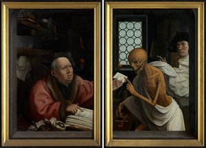 Death and the Miser, ca. 1515-21 (olie på panel)