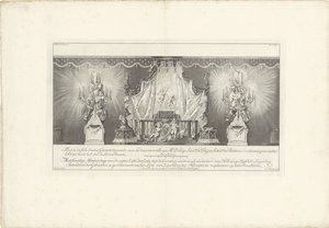 Bagsiden af ​​rummet med prins William IV