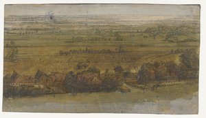 Landsby ved floden af Jan Ruyscher
