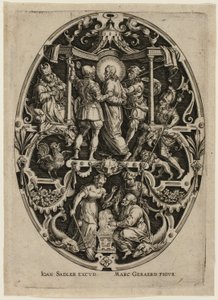 Arrestation af Kristus, fra Passion of Christ af Jan Sadeler I