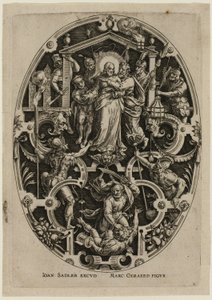 Forræderi mod Kristus, fra Passion of Christ af Jan Sadeler I