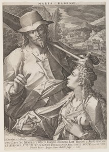 Noli me tangere af Jan Sadeler I