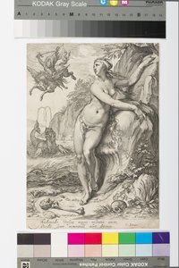 Andromeda, ca. 1609 (gravering) af Jan Saenredam