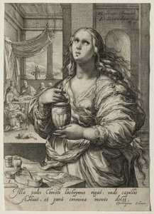 Det Nye Testamentes heltinder: Maria Magdalena. af Jan Saenredam