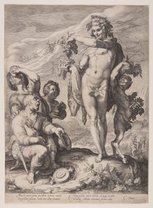 Hyldest til Bacchus af Jan Saenredam