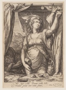 Jael og Sisera af Jan Saenredam