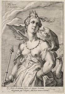 Juno, c. 1595. af Jan Saenredam