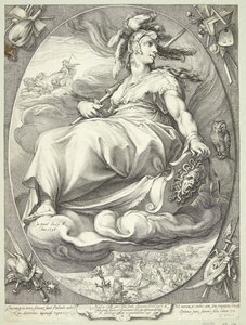 Minerva af Jan Saenredam
