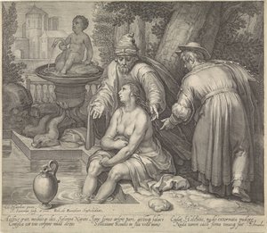 Susanna og de ældste af Jan Saenredam