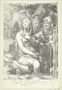 Susanna og de ældste af Jan Saenredam