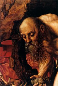 Sankt Jerome, detalje, 1543.