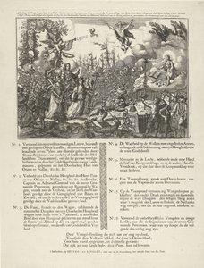 Allegori om udnævnelsen af ​​Vilhelm IV til republikkens stadholder, 1747 Billede af Joy, begået i alle Steeden af ​​de syv forenede provinser, ved udnævnelsen af ​​(...) Willem Carel Henrik Friso (...) som Stadtholder, Capitein og af Jan Smit (II)