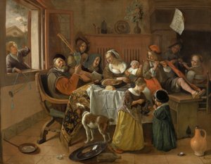 Den glade familie