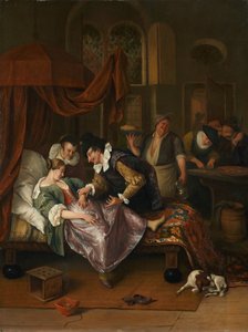 Lægens_besøg af Jan Steen
