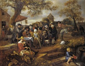 Kvaksalveren af Jan Steen