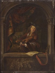 Violinist af Jan Steen