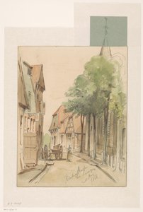 Udsigt over Kirchenstrasze i Lingen