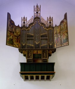 Malet orgel, 1526 af Jan Swart Van Groningen