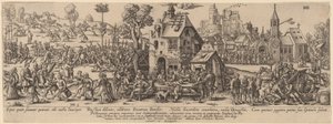 Landsmesse af Jan Theodor de Bry after Sebald Beham