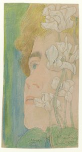 Daisy, ca. 1900 af Jan Toorop