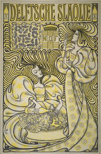 Plakat for Delft Salat Oil, 1894 (papir)