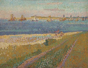 Schelde ved Veere, 1907 af Jan Toorop